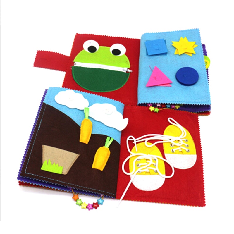 Activity Book Kids Soft Cloth